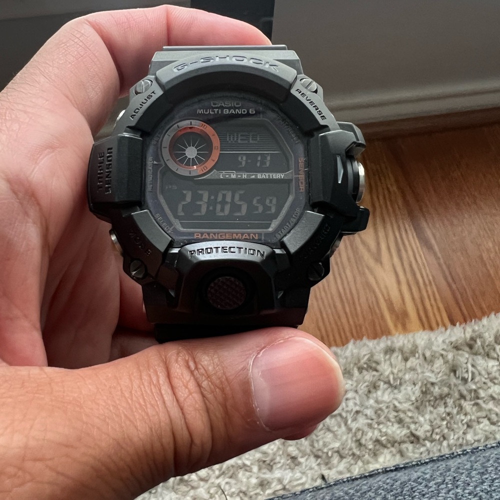 Black carbon fiber rangeman G-Shock